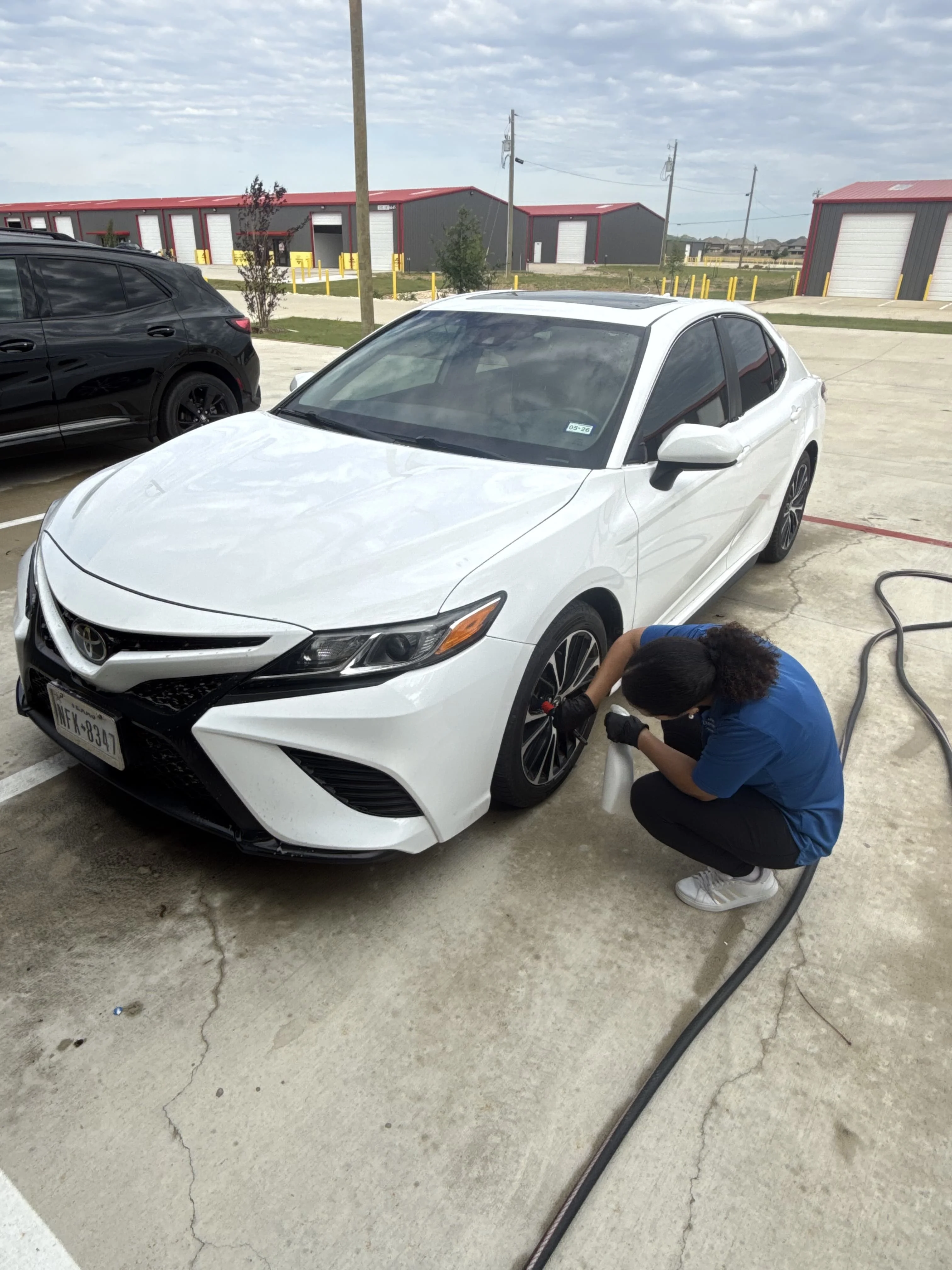 Mobile PDR Service in Irving TX with Paintless DR Trailer