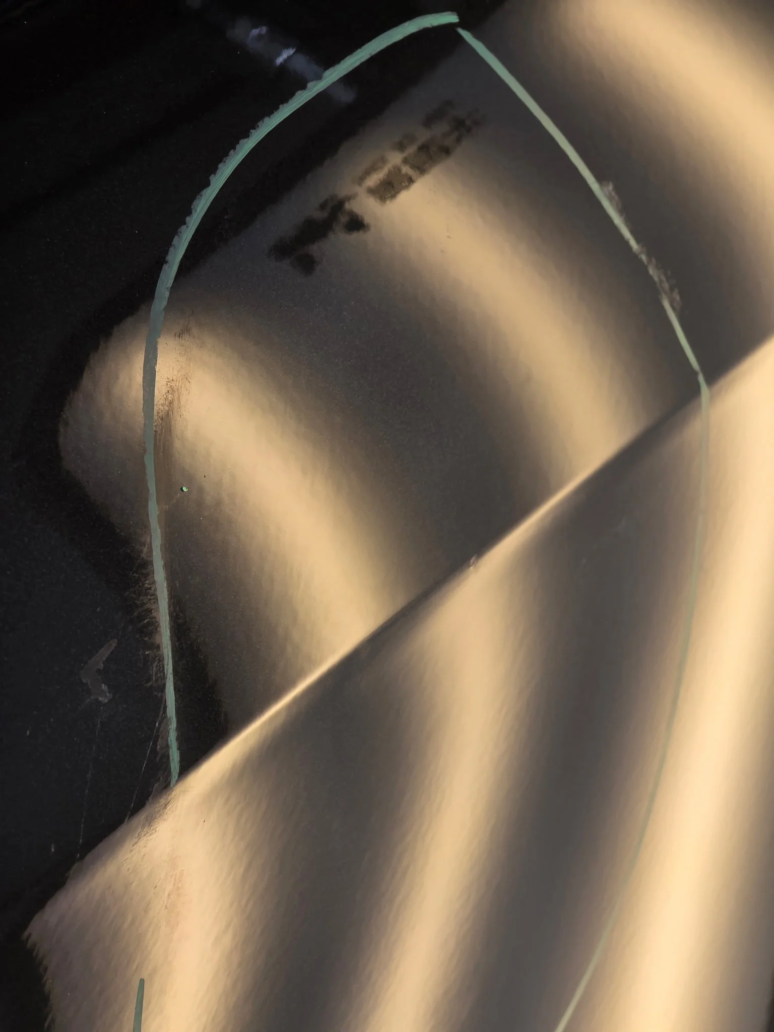 Paintless Dent Repair after PDR