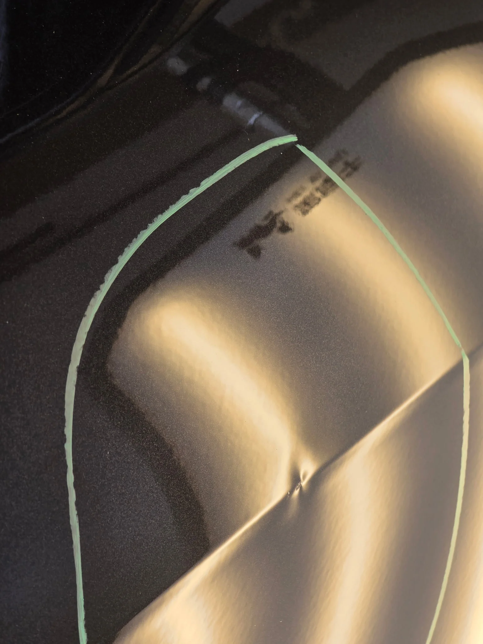Paintless Dent Repair before PDR